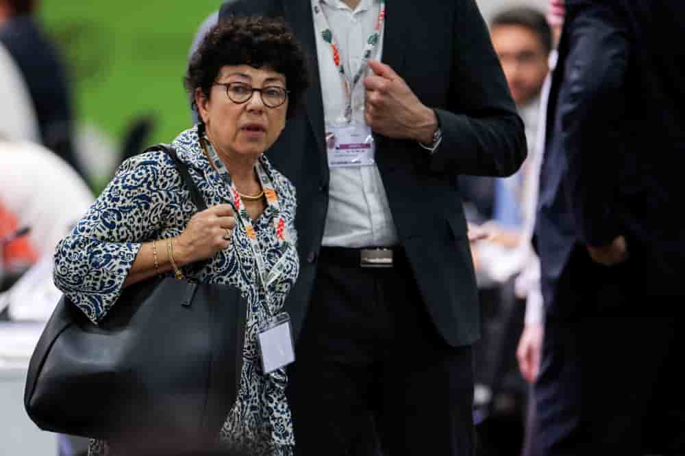 Monique Barbut, la ministre française de la Transition écologique du gouvernement Lecornu II.