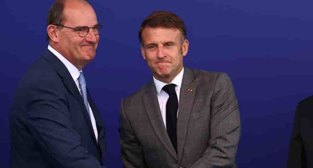 Jean Castex et Emmanuel Macron.
