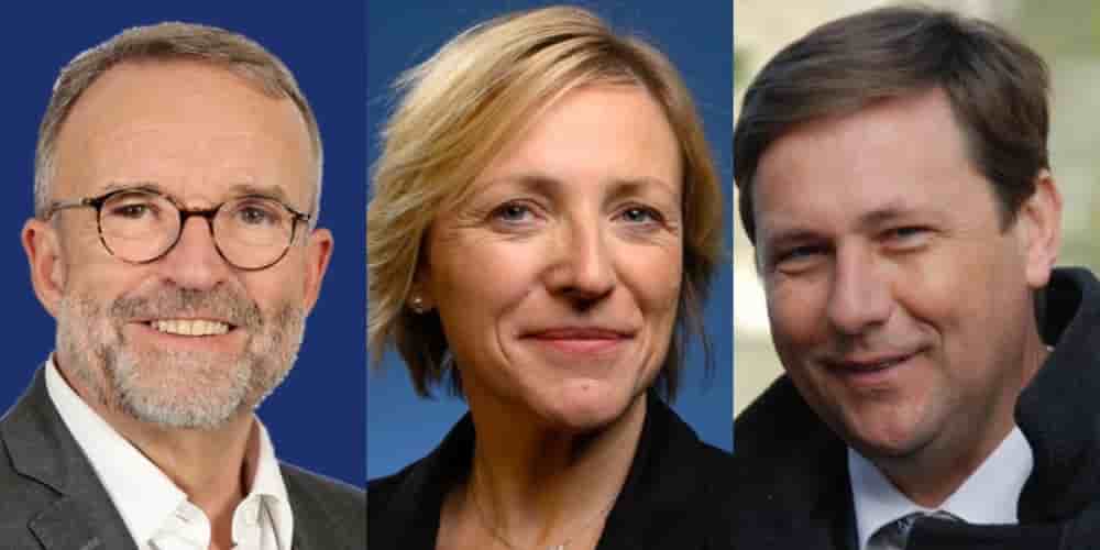 Murielle Fabre, Etienne Blanc et Yves d’Amécourt
