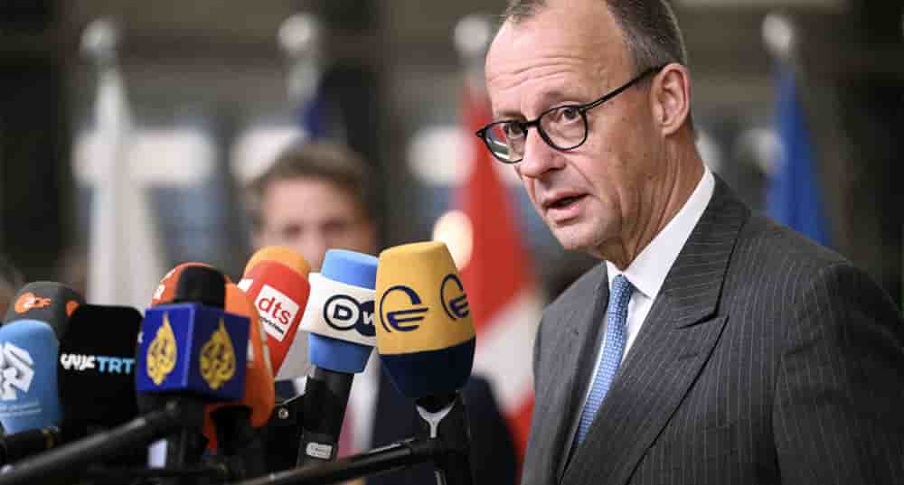 Le chancelier allemand Friedrich Merz.