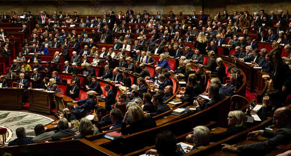 A l'Assemblée nationale, le 16 décembre.