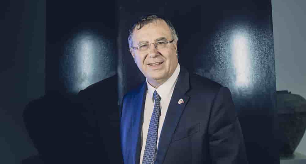 Patrick Pouyanné, PDG Total Énergies, à Paris, le 17 décembre.