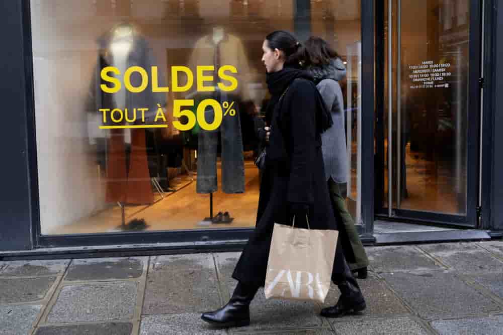 Les soldes d'hiver s'étaleront du 7 janvier au 3 février 2026 inclus dans une grande partie des départements français (photo d'archive).