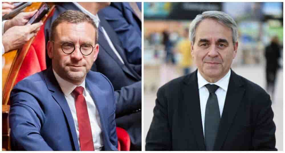 Julien Dive est député vice-président de la commission des affaires économiques à l’Assemblée nationale et Xavier Bertrand, président de région Hauts-de-France
