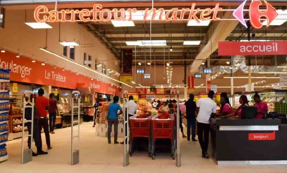 le groupe français Carrefour a densifié son empreinte africaine depuis une décennie en multipliant les implantations en RDC, au Gabon, en Côte d’Ivoire, au Cameroun et au Sénégal