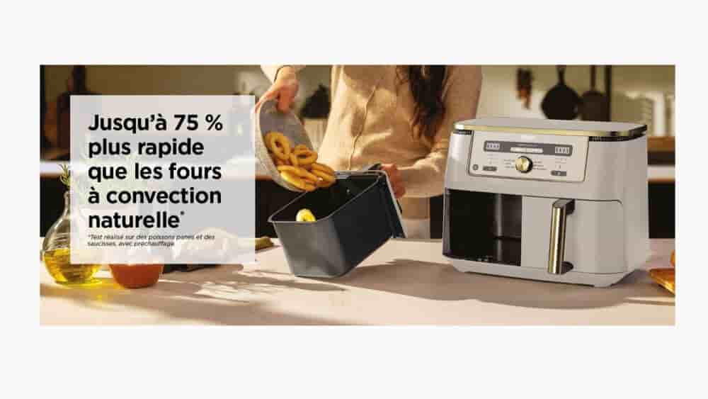 Ninja Air Fryer Dual Zone MAX : prix en baisse pour la friteuse à air 9,5 L double cuve pendant les soldes d’hiver 2026
