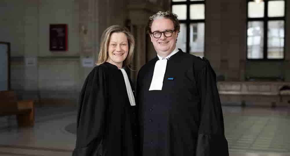 Carine Denoit-Benteux et Louis Degos, vice-bâtonnière de Paris et bâtonnier de Paris