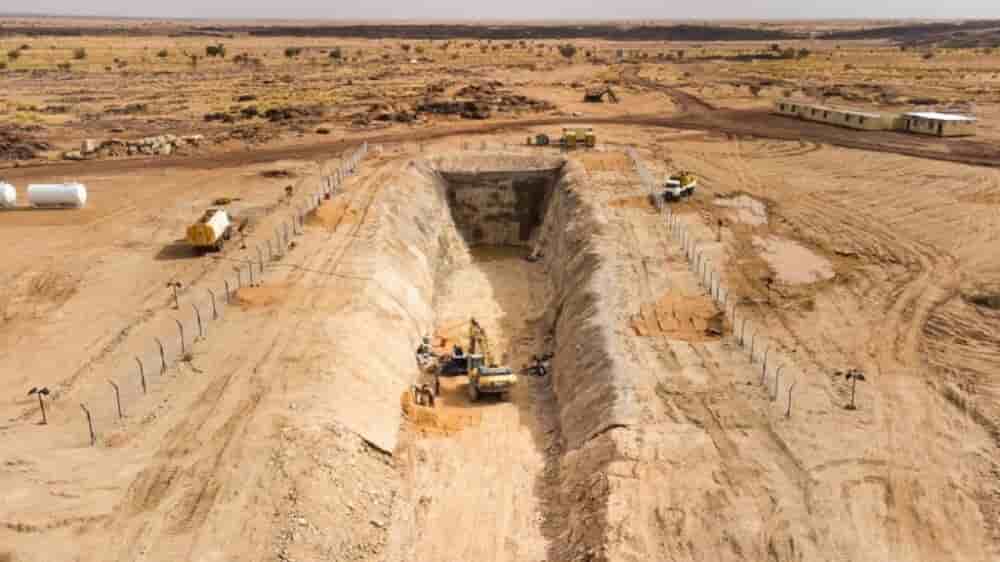 Selon les estimations, la mine de Dasa devrait livrer un total de 68 millions de livres d'uranium sur sa durée de vie.