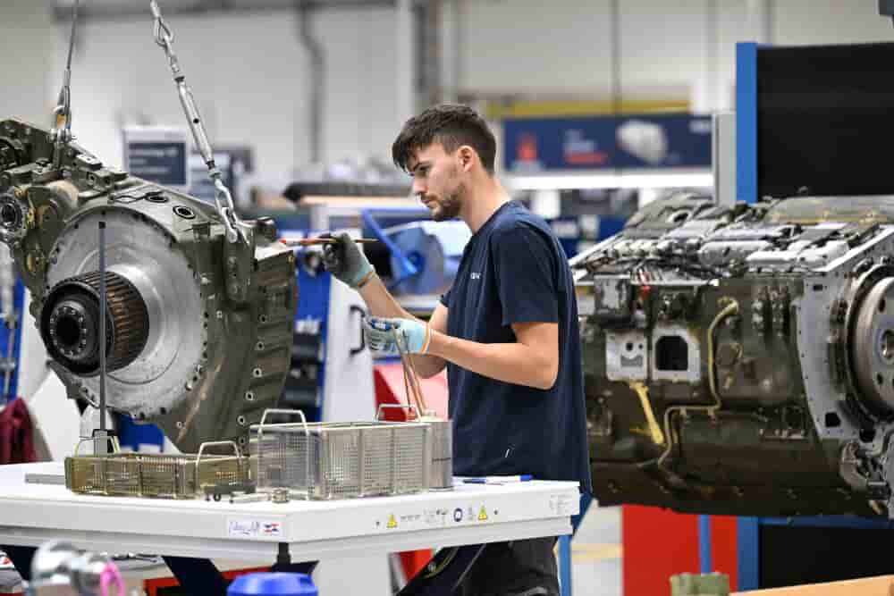 En 2025, le produit intérieur brut de l'Allemagne a progressé de 0,2 % en termes réels.