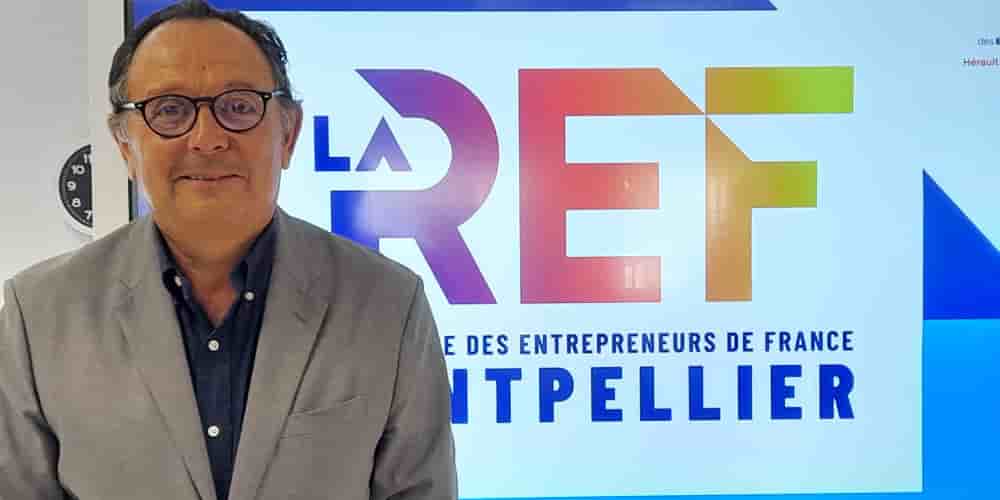 Jean-Marc Oluski, président du Medef Hérault Montpellier.