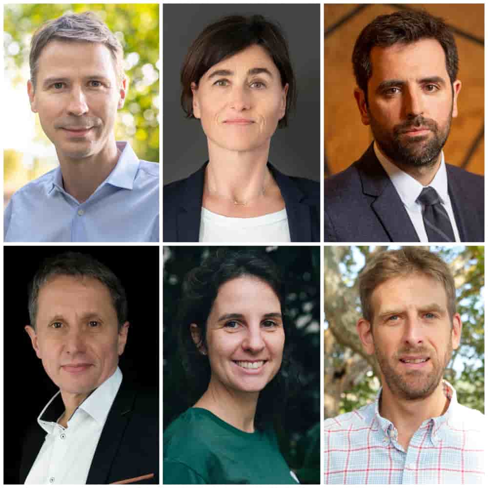 Tony Bernard, Fabrice Bonnifet, Eric Duverger, Amandine Hersant, Christophe Sempels et Sandra Wielfaert