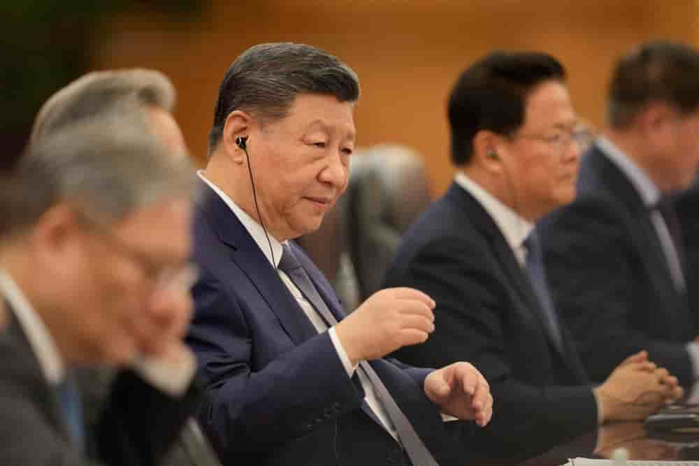 Le président chinois Xi Jinping, le vendredi 16 janvier 2026.