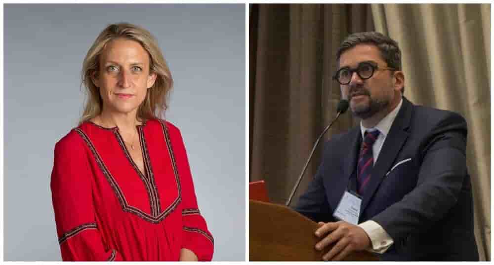 Catherine Ibled, député EPR de Paris et David Smadja, vice-président de l’Association Résiste