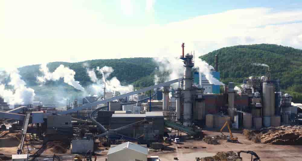 L'usine de Fibre Excellence à Saint-Gaudens (Haute-Garonne.