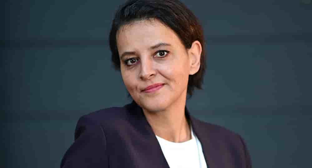 Najat Vallaud Belkacem, ancienne ministre et présidente de France Terre d’Asile.