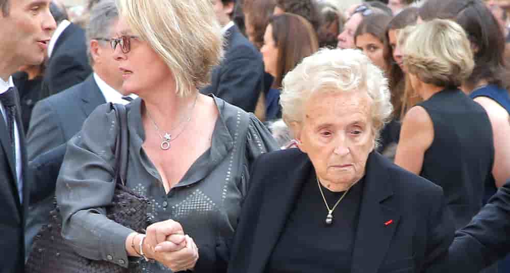 Bernadette Chirac et sa fille Claude.