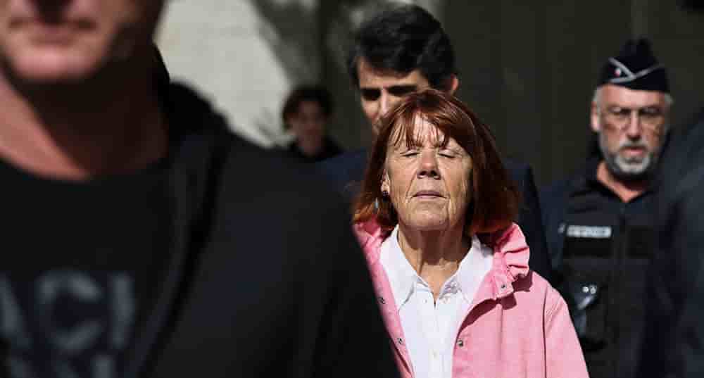 Gisèle Pelicot, le dernier jour du procès en appel de Husamettin D., un des 51 hommes condamné dans le cadre de son procès pour viol.