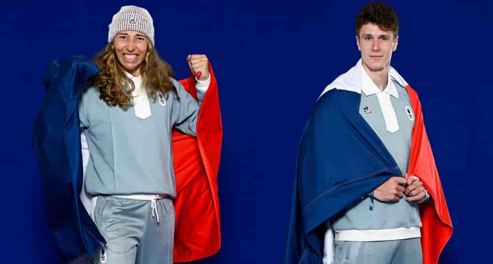 Les athlètes Chloé Trespeuch et Clement Noël seront les porte-drapeaux de l'équipe de France, pour les JO d'hiver 2026.