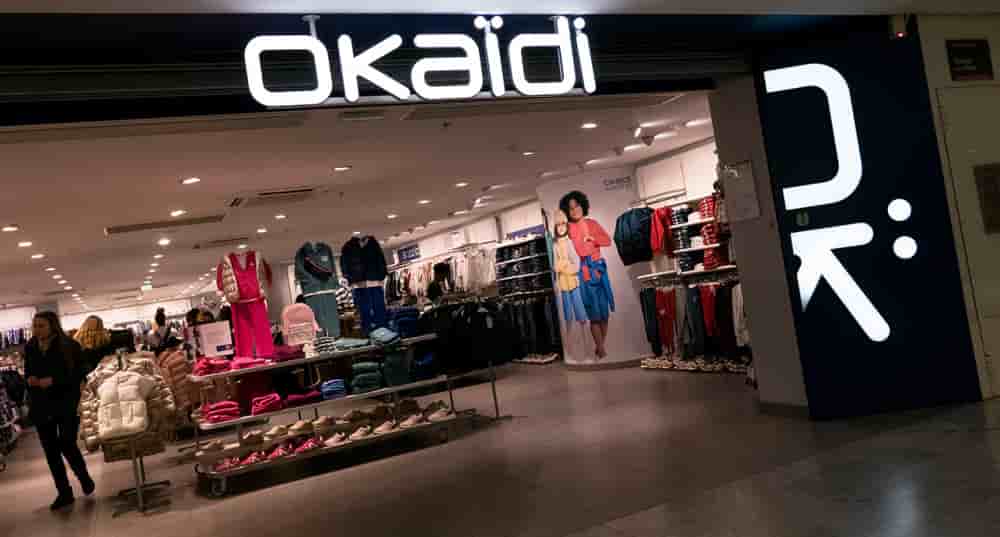La Façade d'un magasin pour enfant Okaïdi.