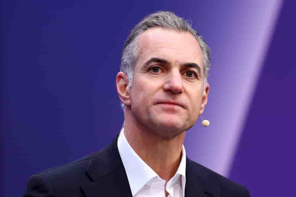 Le président du directoire de BPCE, Nicolas Namias, se félicite que 50.000 salariés du groupe utilise désormais l'IA.