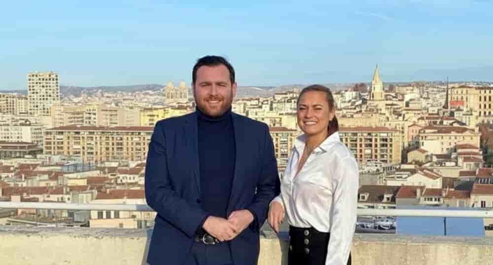 Romain Simmarano et Sandra Blanchard.