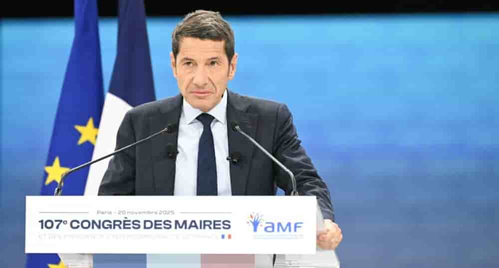David Lisnard au 107 congrès des maires, le 20 novembre 2020.