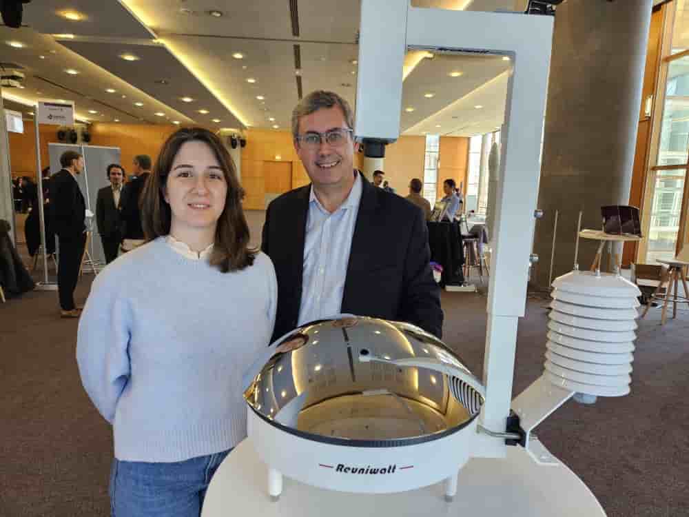 Victoria Touzard, ingénieure à Toulouse et Nicolas Schmutz, PDG de Reuniwatt.