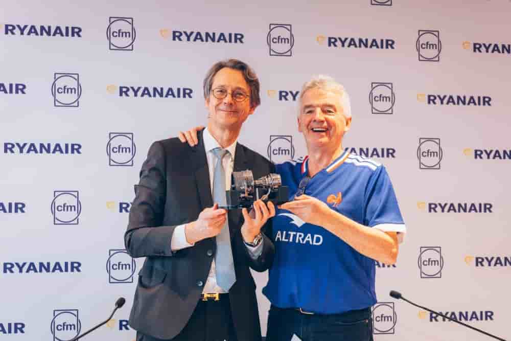 Olivier Andriès, le directeur général de Safran, a signé un partenariat avec Michael O’Leary, le patron de Ryanair. En jeu : la maintenance de centaines de moteurs.