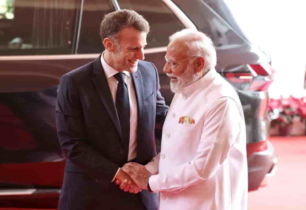 La France et l'Inde affichent leur refus de "subir aucune forme d'hégémonie" ni la "conflictualité de quelque-uns".