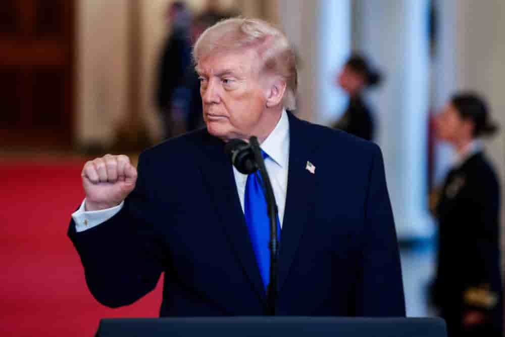 Le président américain Donald Trump, le 23 février 2026.