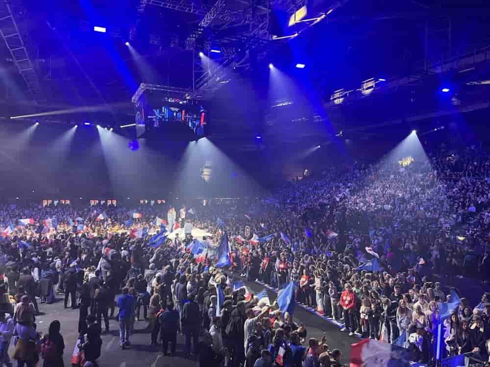 Les acteurs économiques savoyards se sont réunis pour poser les jalons des JO 2030 en marge du grand retour du drapeau olympique qui se déroulait ce lundi 23 février, à la Halle Olympique d’Albertville.