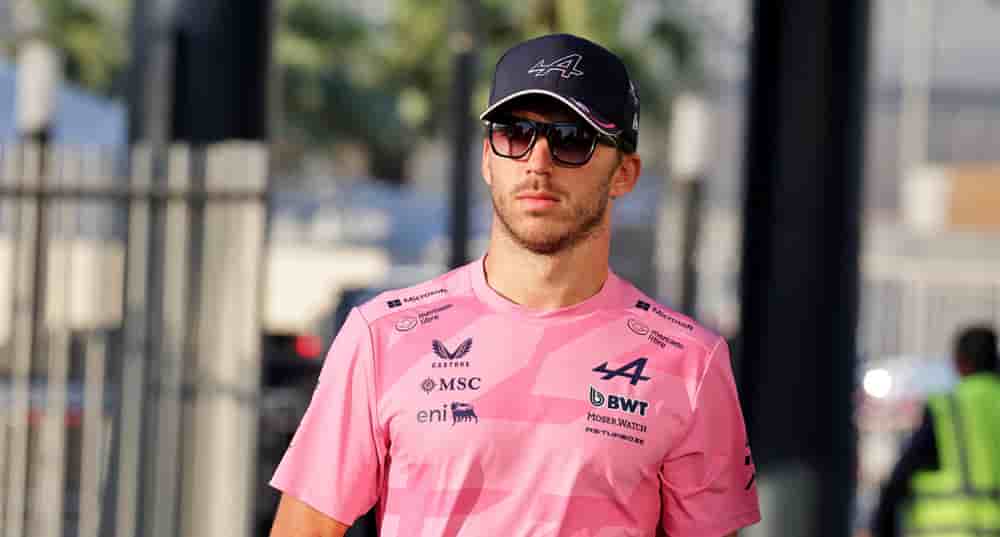 Pierre Gasly (FRA) Alpine F1 Team.