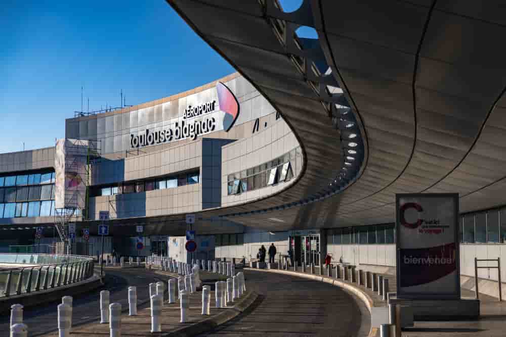 L'aéroport Toulouse Blagnac.