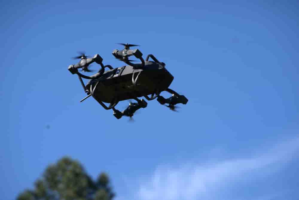 Le drone omnidirectionnel conçu par la start-up bordelaise Aerix Systems