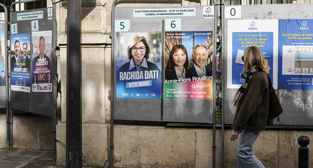 À l'approche du premier tour des municipales, les candidats Dati et Grégoire sont au coude à coude pour la mairie de Paris.
