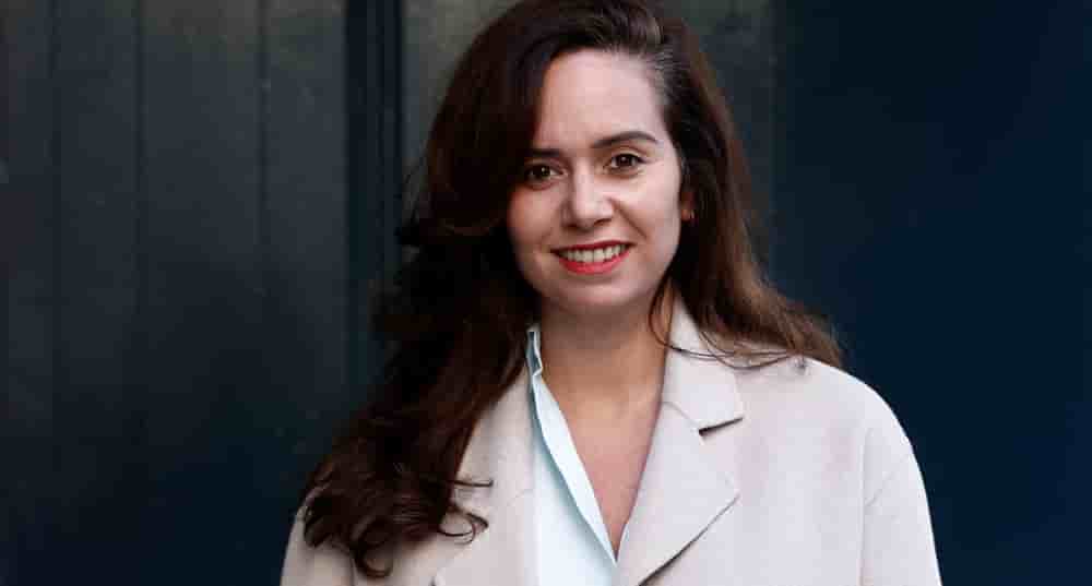 Sarah Knafo, candidate Reconquête à la mairie de Paris.