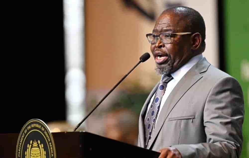 Le ministre sud-africain des Finances, Enoch Godongwana.