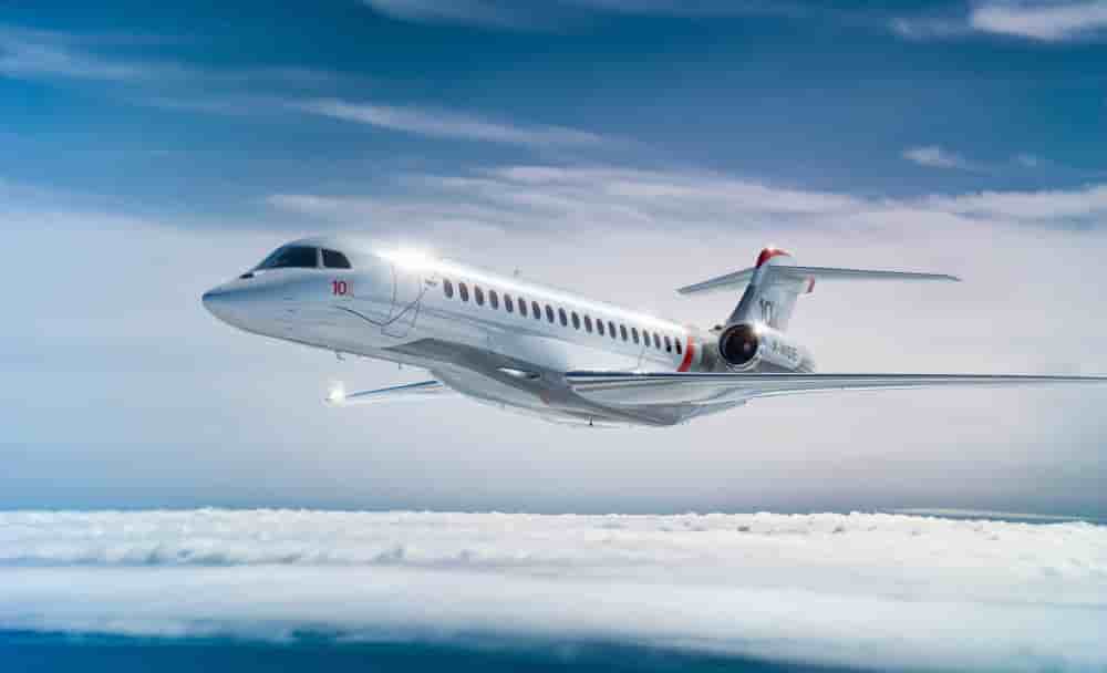 Le futur Falcon 10X de Dassault Aviation