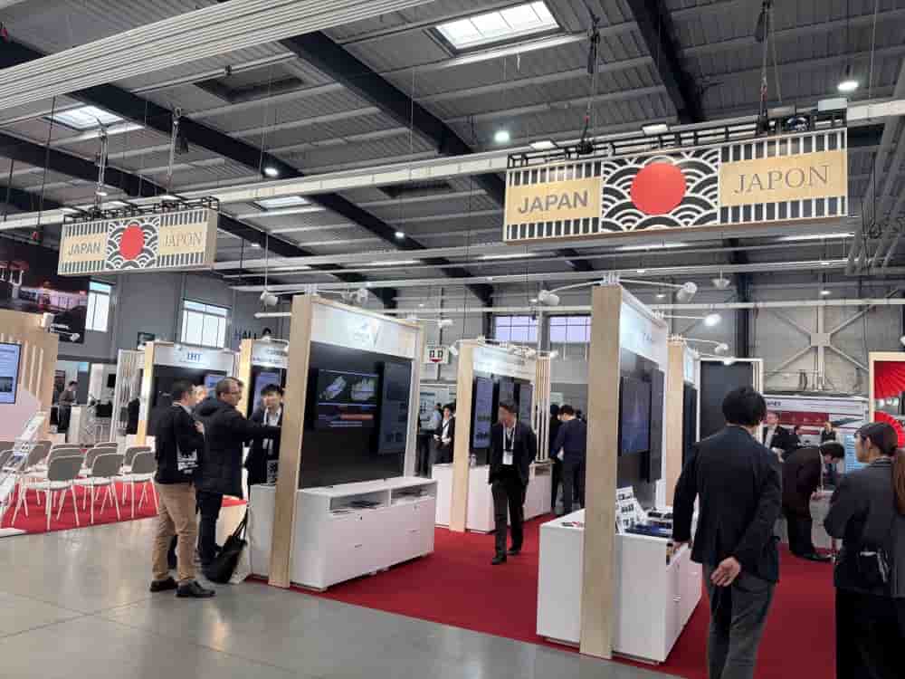 A Savoiexpo, près de 15% de la surface d'exposition du Congrès mondial de la route du PIARC (Association mondiale de la Route) était dédiée aux entreprises japonaises.