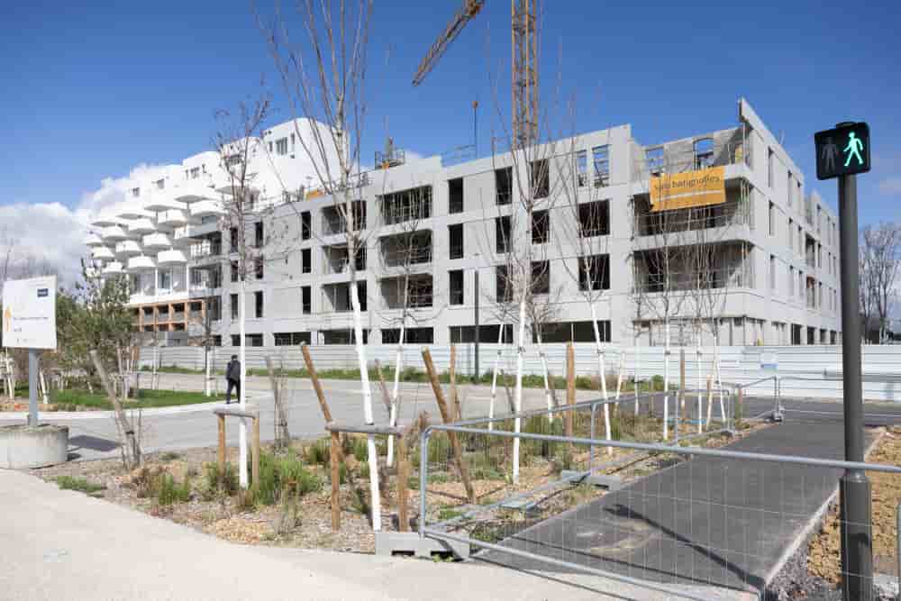 Immeubles en construction à Toulouse.