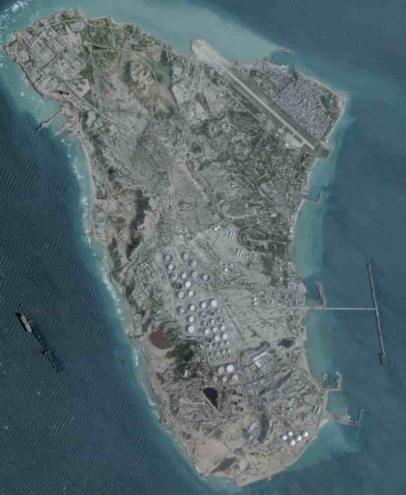 L'île de Kharg est la principale infrastructure pétrolière d'exportation d'Iran.
