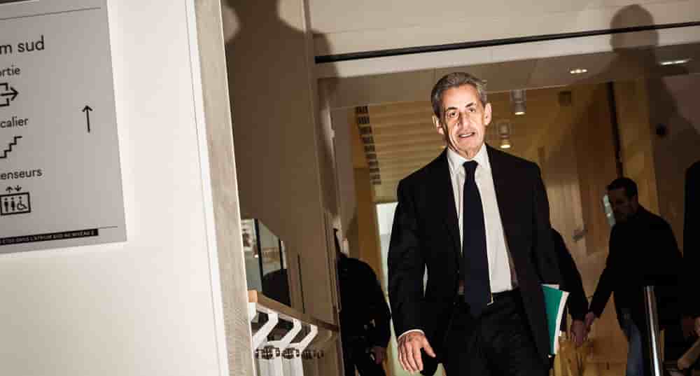 Nicolas Sarkozy, le 13 février 2025.