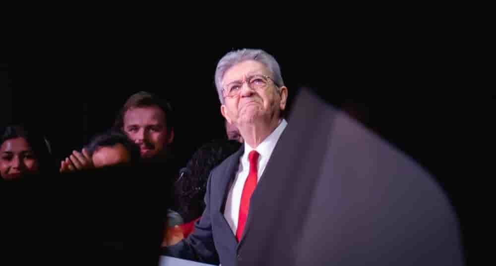 Jean-Luc Mélenchon a salué « une magnifique percée » de La France insoumise.
