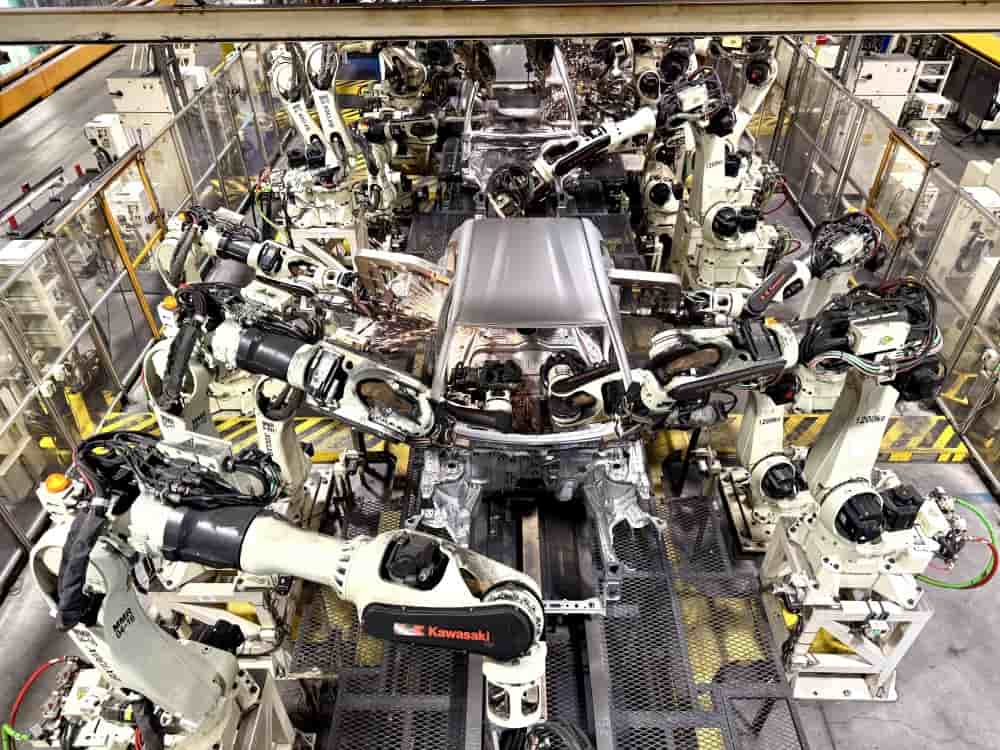 Usine Toyota de Valenciennes.