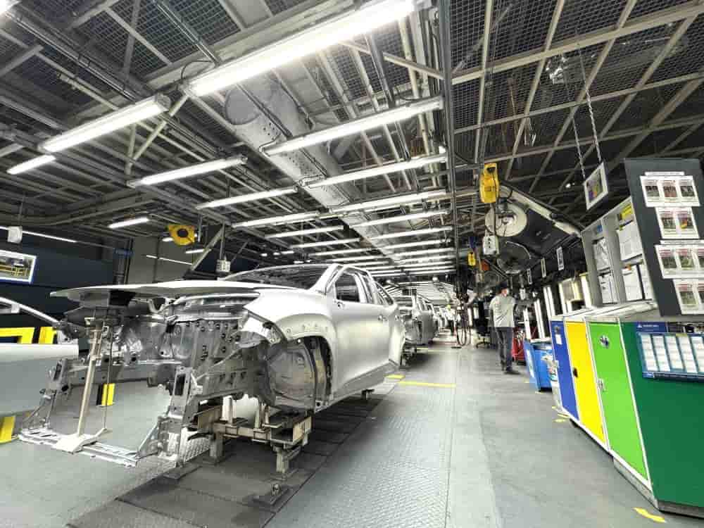 L'usine Toyota de Valenciennes.