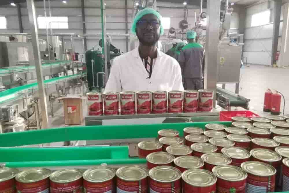 SOBTO, l’usine de transformation de tomates de Bobo Dioulasso.