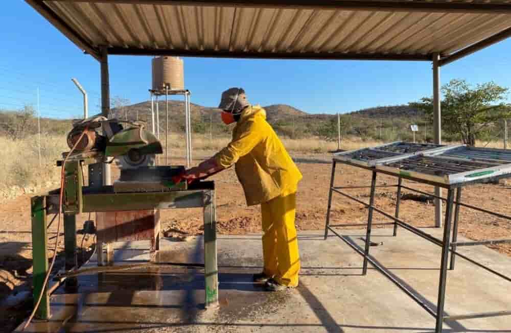 Le projet Lofdal en Namibie, avec une production annuelle estimée à 1 478 tonnes d’oxydes de terres rares.