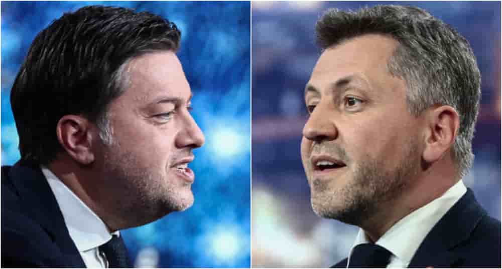 Benoît Payan prend la parole pendant le débat de «L'événement » sur France 2, le 19 mars 2026.