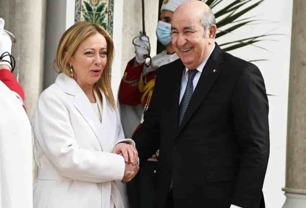 Giorgia Meloni, présidente du Conseil italien, attendue en Algérie mercredi 25 mars.
