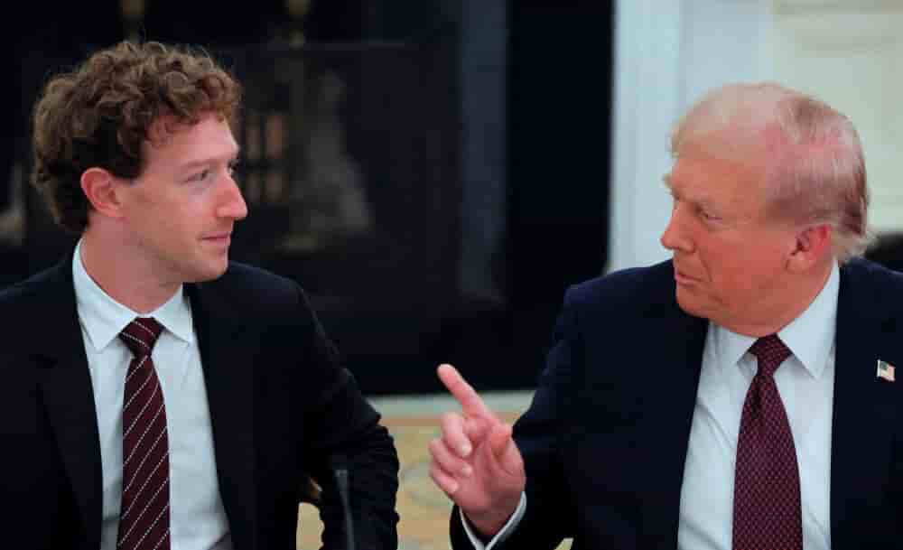 Parmi les treize personnalités nommées figure Mark Zuckerberg, PDG de Meta.